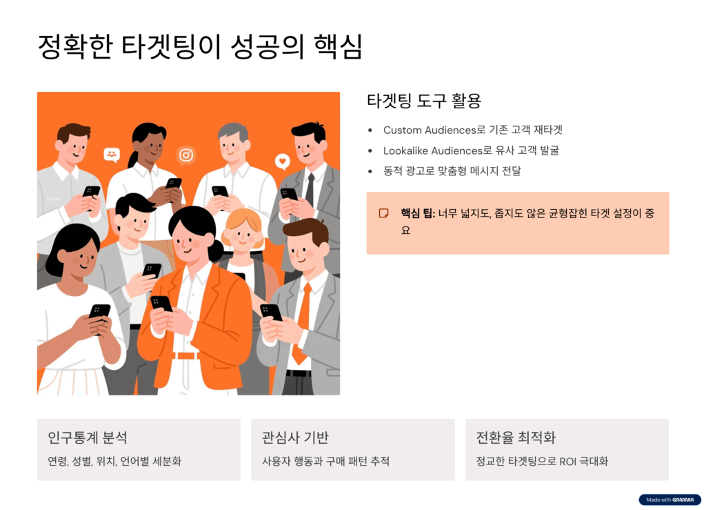 페이스북 광고 타겟팅의 정확성이 모든 것을 결정한다