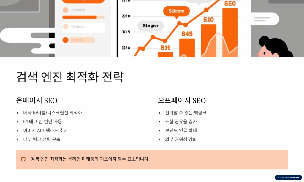 검색 엔진 최적화(SEO) 전략