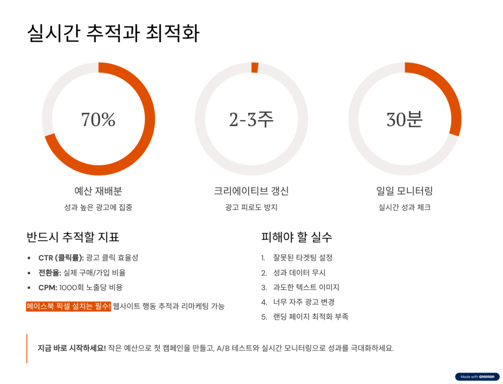 실시간 성과 추적으로 손실 최소화하기