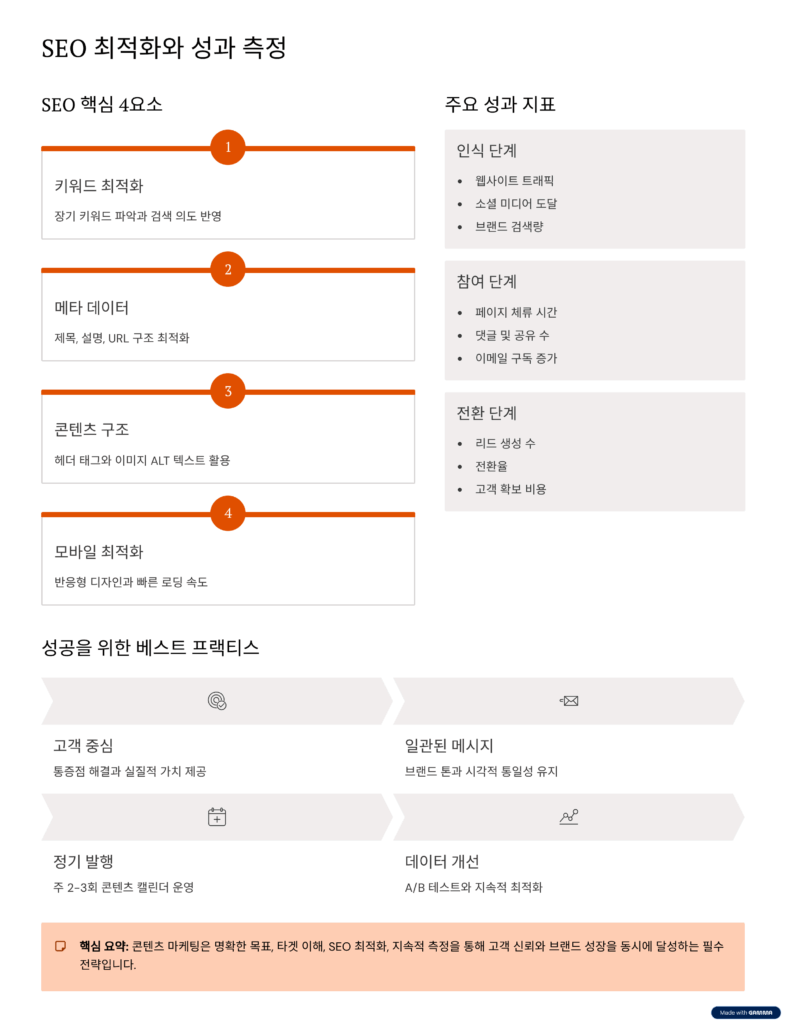 콘텐츠 마케팅 성과 측정