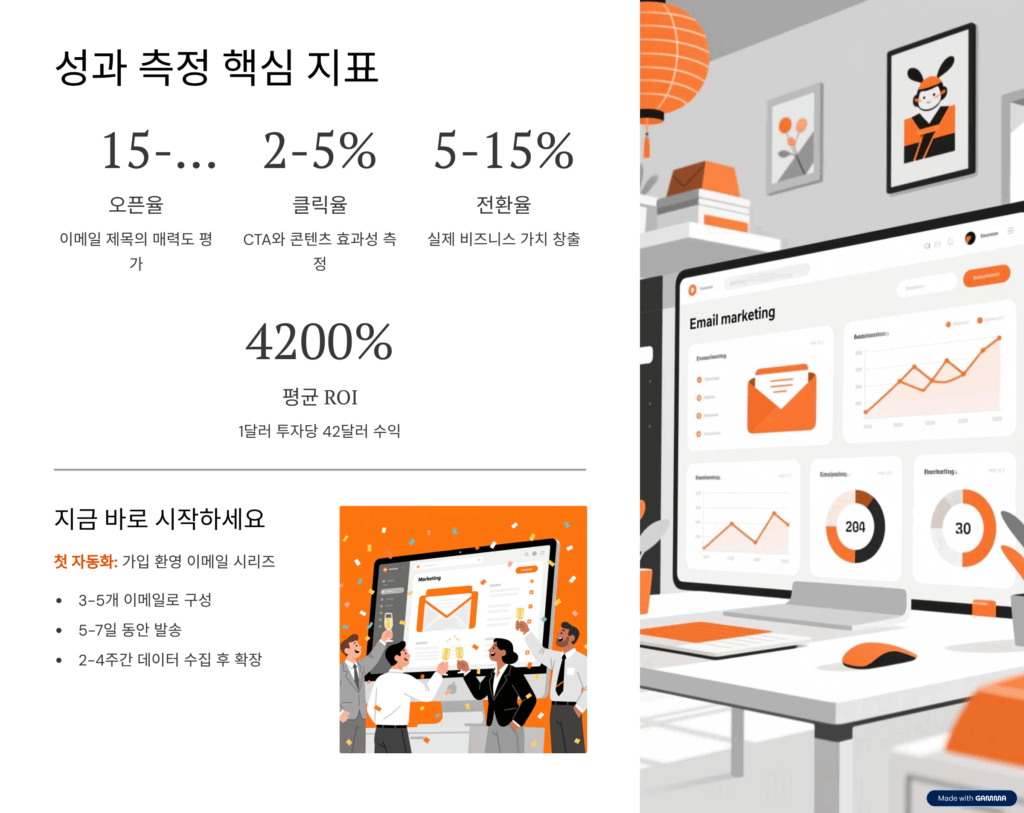 성과 측정 지표 및 분석