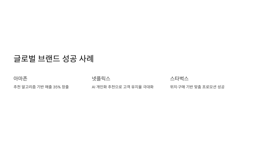 타겟 마케팅의 성공 사례