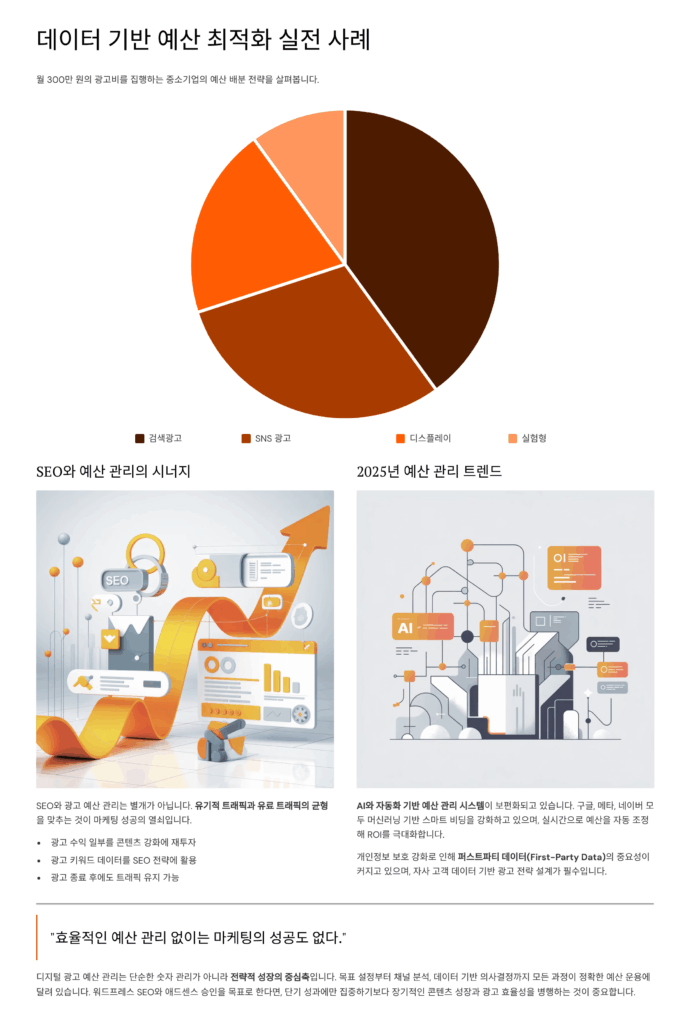 데이터 기반 예산 관리의 실제 사례