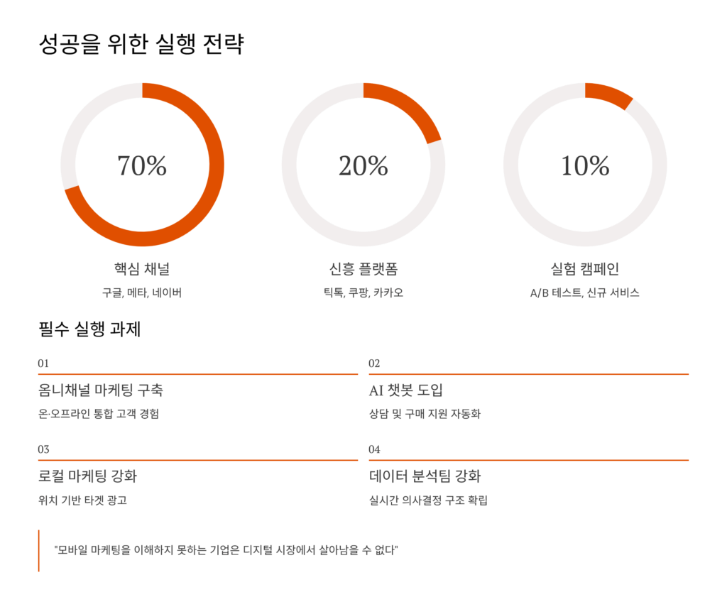성공적인 모바일 광고 예산 운영 전략