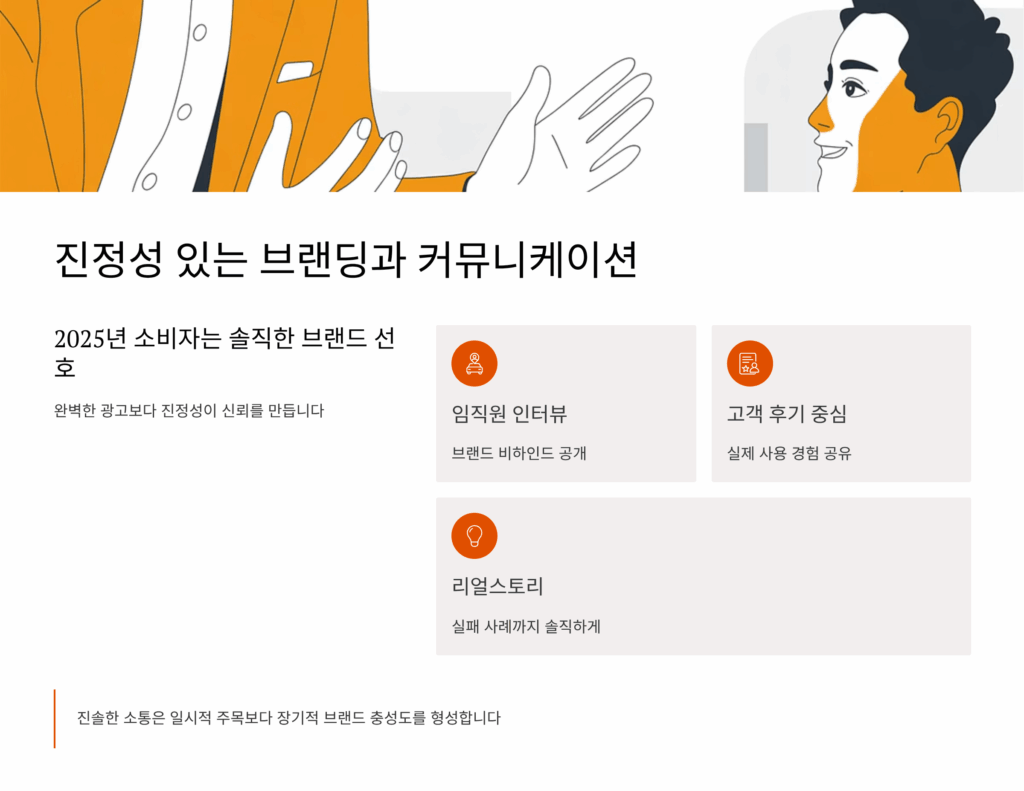 3. 진정성 있는 브랜딩과 커뮤니케이션