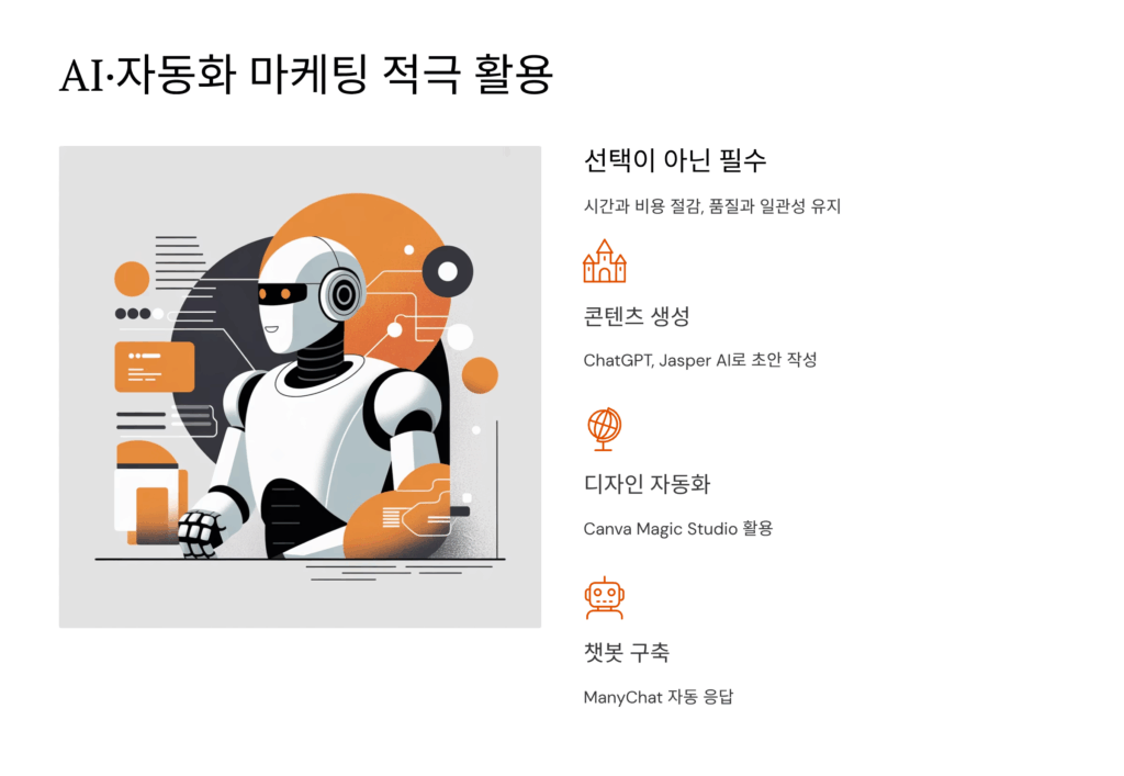 5. AI·자동화 마케팅의 적극 활용