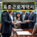 2026 표준근로계약서양식 다운로드와 작성 시 꼭 알아야 할 핵심 포인트