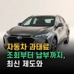 자동차 과태료 조회부터 납부까지 최신 제도와 절차 완벽 이해하기