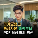 카카오뱅크 통장사본 출력부터 PDF 저장까지 최신 방법과 활용법