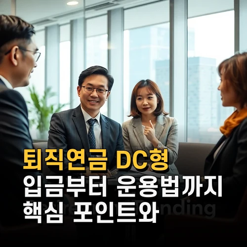 퇴직연금 DC형 입금부터 운용법까지 핵심 포인트와 실전 활용법
