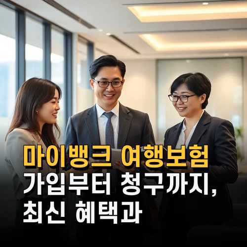 마이뱅크 여행보험 가입부터 청구까지 최신 혜택과 보장 내용 총체적 살펴보기