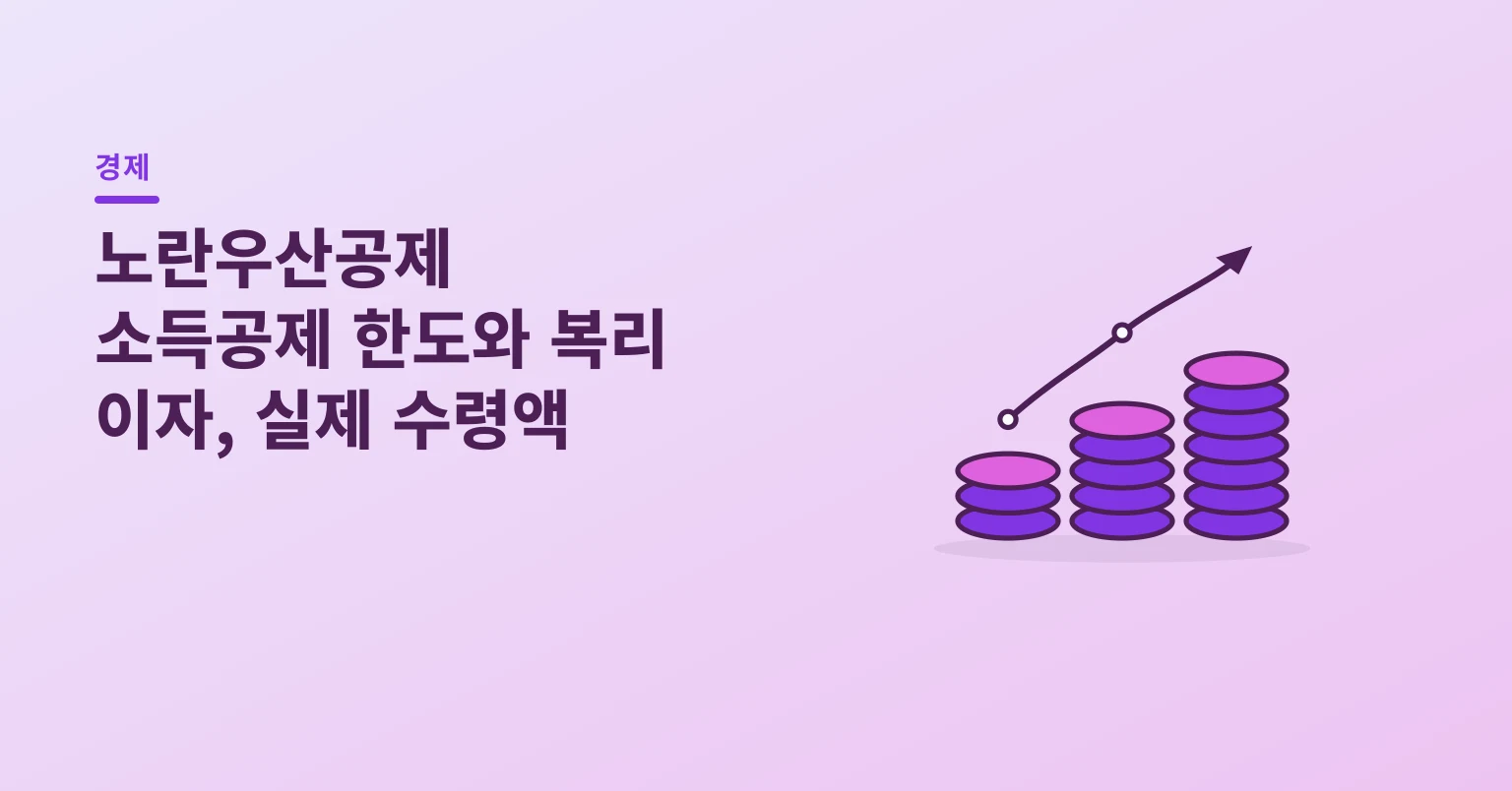 노란우산공제 소득공제 한도와 복리 이자, 실제 수령액